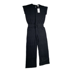Splendid Black Jumpsuit Elegant Business Wear